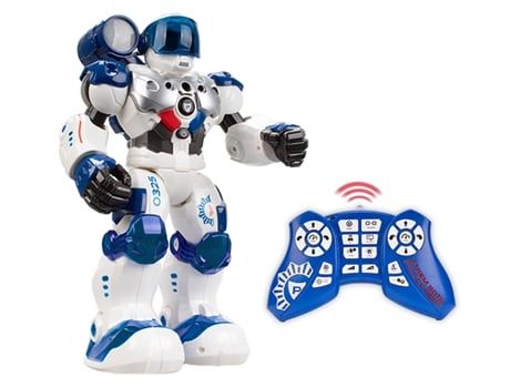 Robot XTREM BOTS Patrol polícia STEM (34x13,5x32 cm - 5 años)