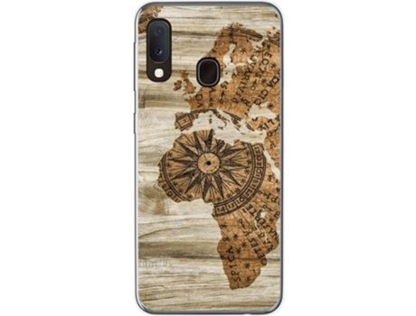 Carcasa Samsung Galaxy A20e 5.8" TUMUNDOSMARTPHONE Madera 07 Multicolor