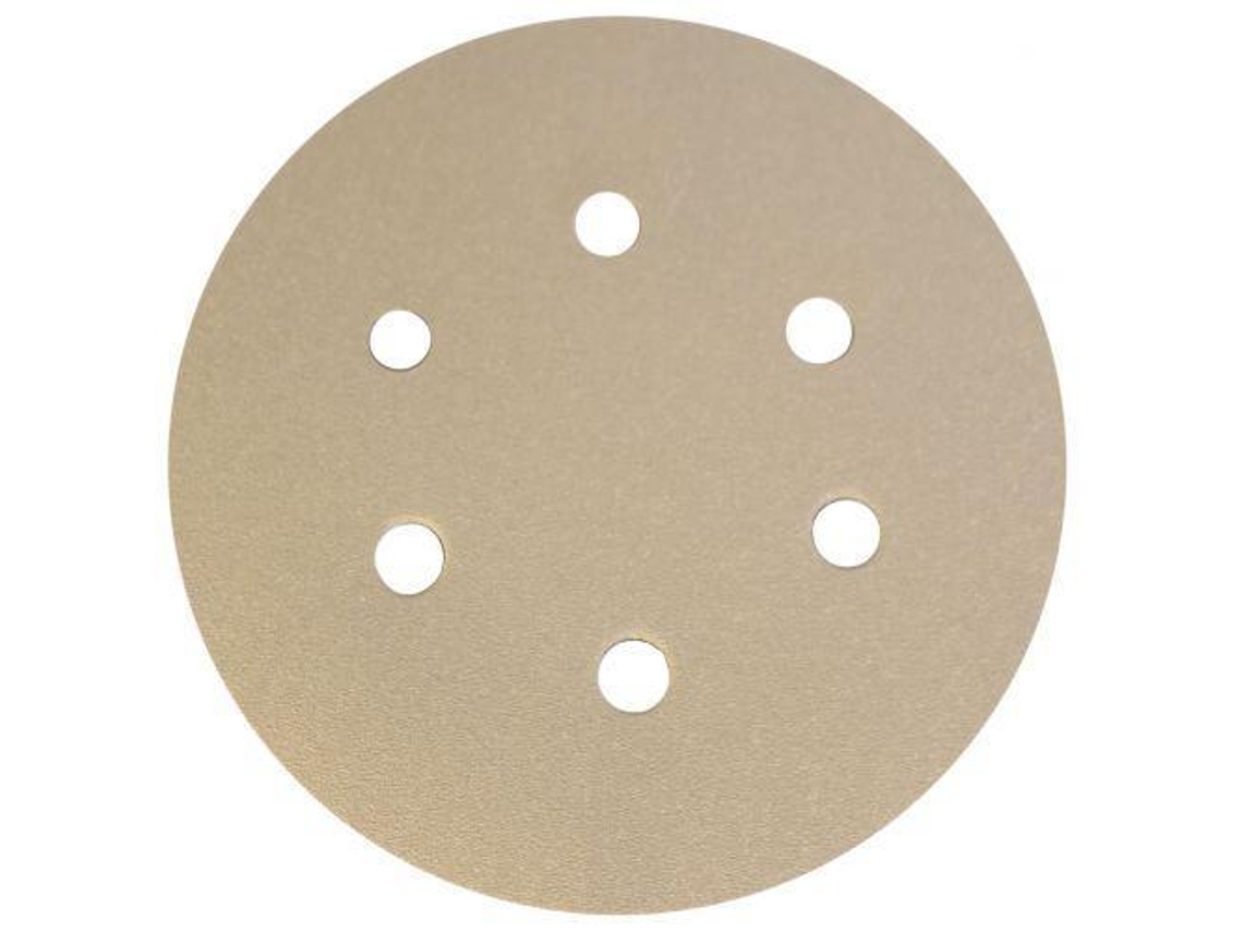 Caja de 50 discos de 150 mm de papel autoadherente ao anti-embozo (grano 180) GELVA