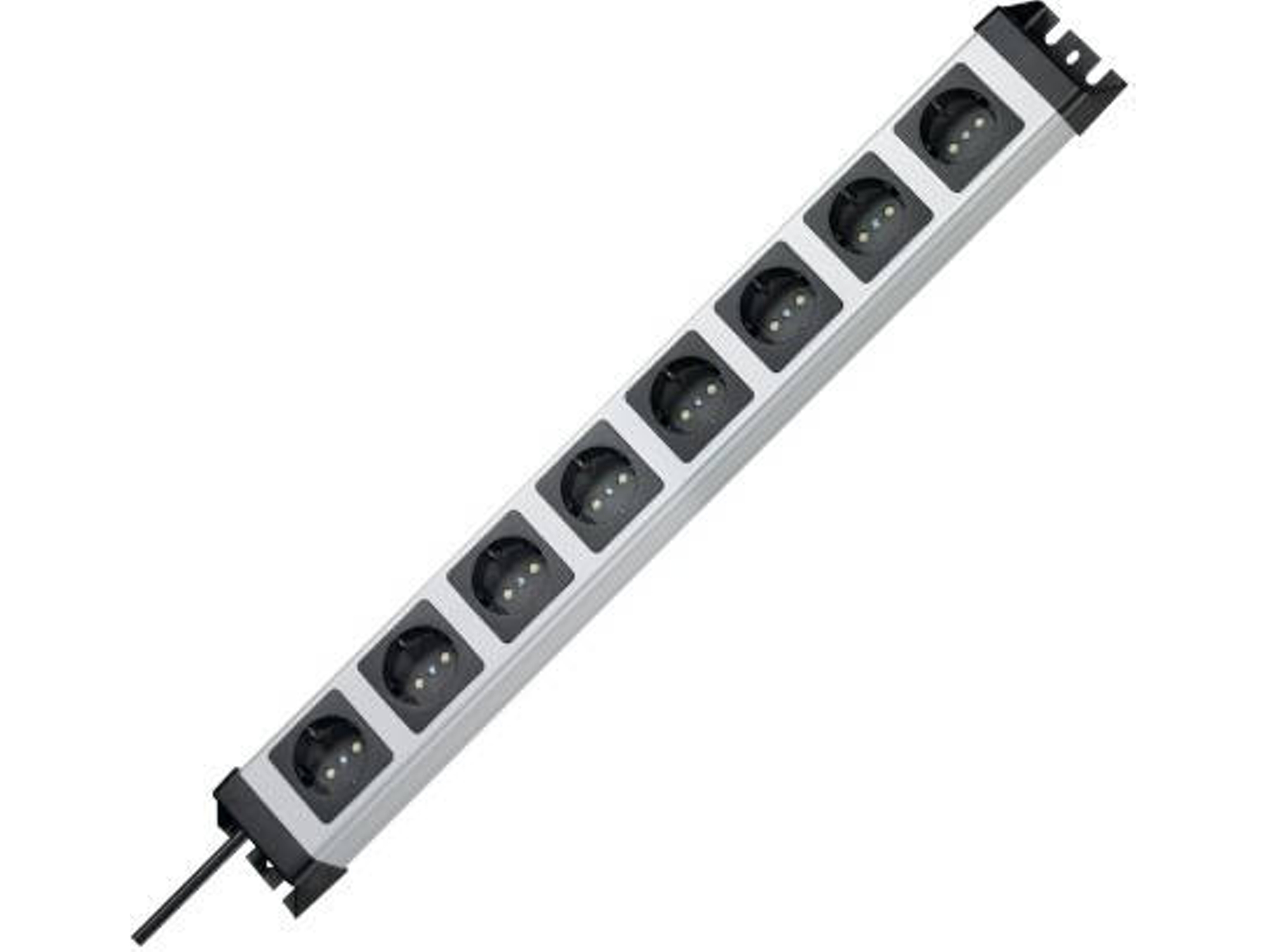 Base Eléctrica  KOPP 226920014 8 enchufes Negro 1,4 m