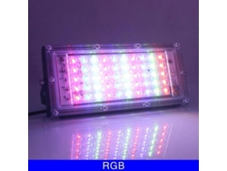 2026-foco Led Exterior Impermeable Ip65 50w 220-240v Rgb/blanco Caliente/frio Aluminio Para Jardines Calles Parques Rgb