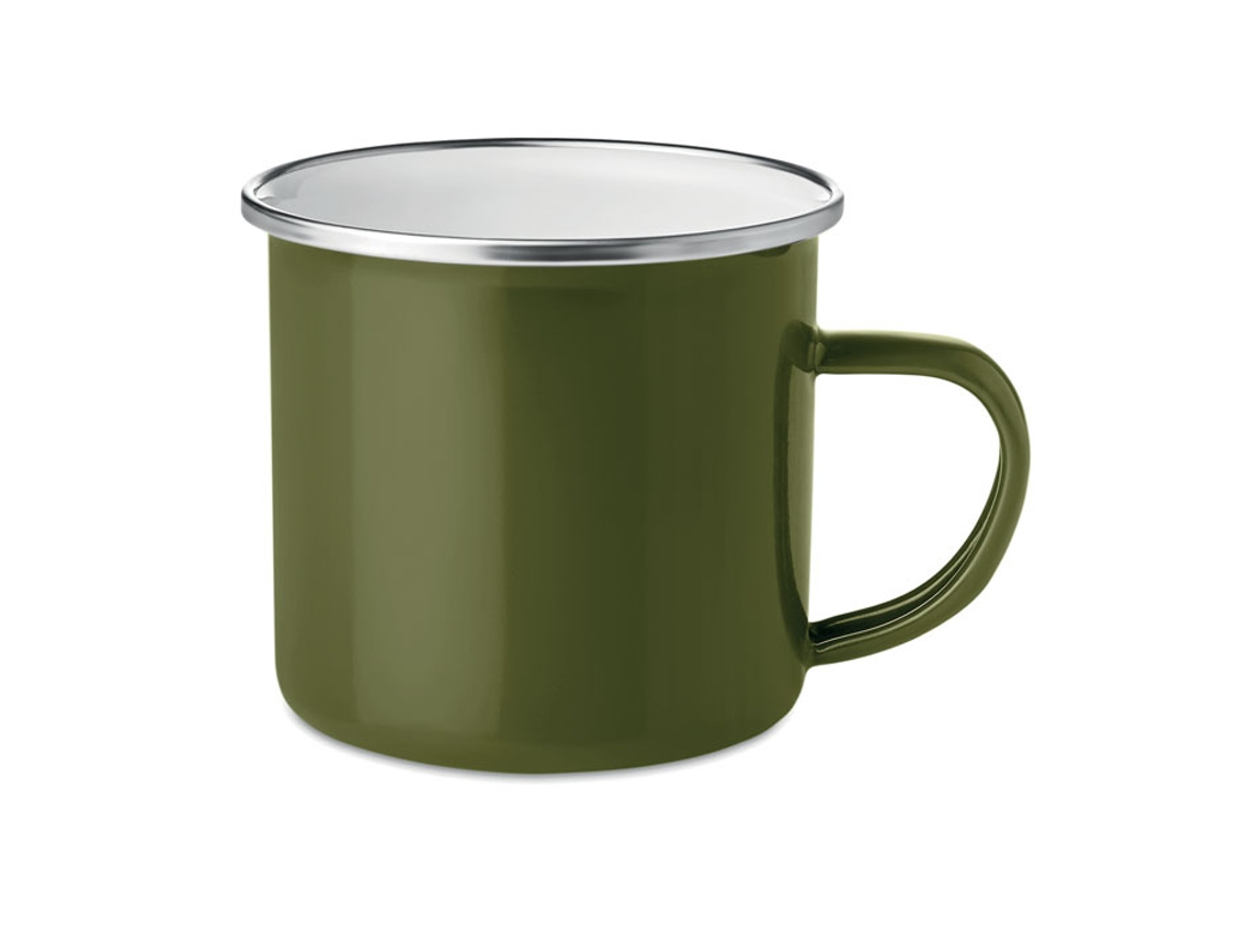 Taza De Metal Esmaltado 350 Ml