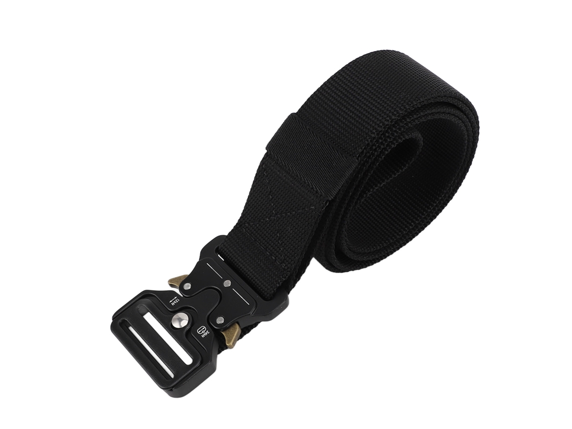 Cinturón De Entrenamiento De Nailon Para Actividades Al Aire Libre: Camping, Caza, Senderismo, Pesca Y Otras Actividades Al Aire Libre - Negro