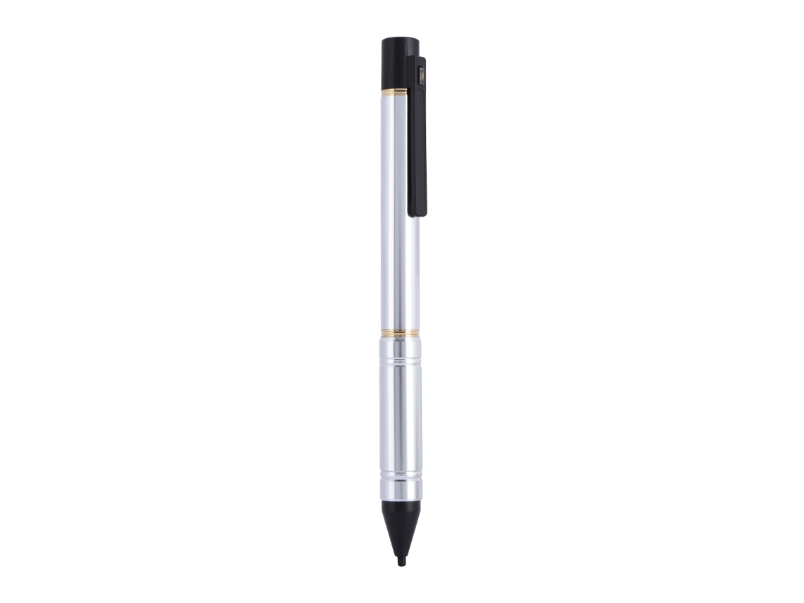 Lápiz Activo Capacitivo Universal Con Punta De Silicona Ultrafina De 2.3mm De Alta Precisión Color Plata