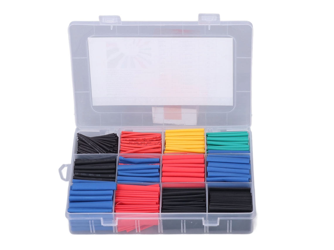 Kit De 800 Piezas De Tubería Termorretráctil Para Cable, Aislado, Protector, Caja, Diy Electrónico