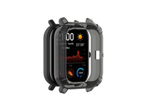 Carcasa de TPU claro para Huami Amazfit GTS Watch - negro transparente
