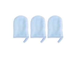 Guantes suaves y reutilizables para desmaquillar