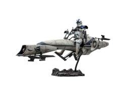 Figura Hot Toys TMS076 - Star Wars The Clone Wars - Commander Appo And Barc Speeder