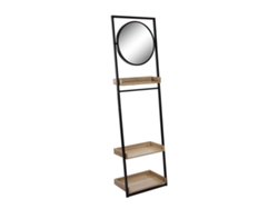 Estantería de Baño VERSA Espejo Madera MDF 30,5 x 180 x 52 cm