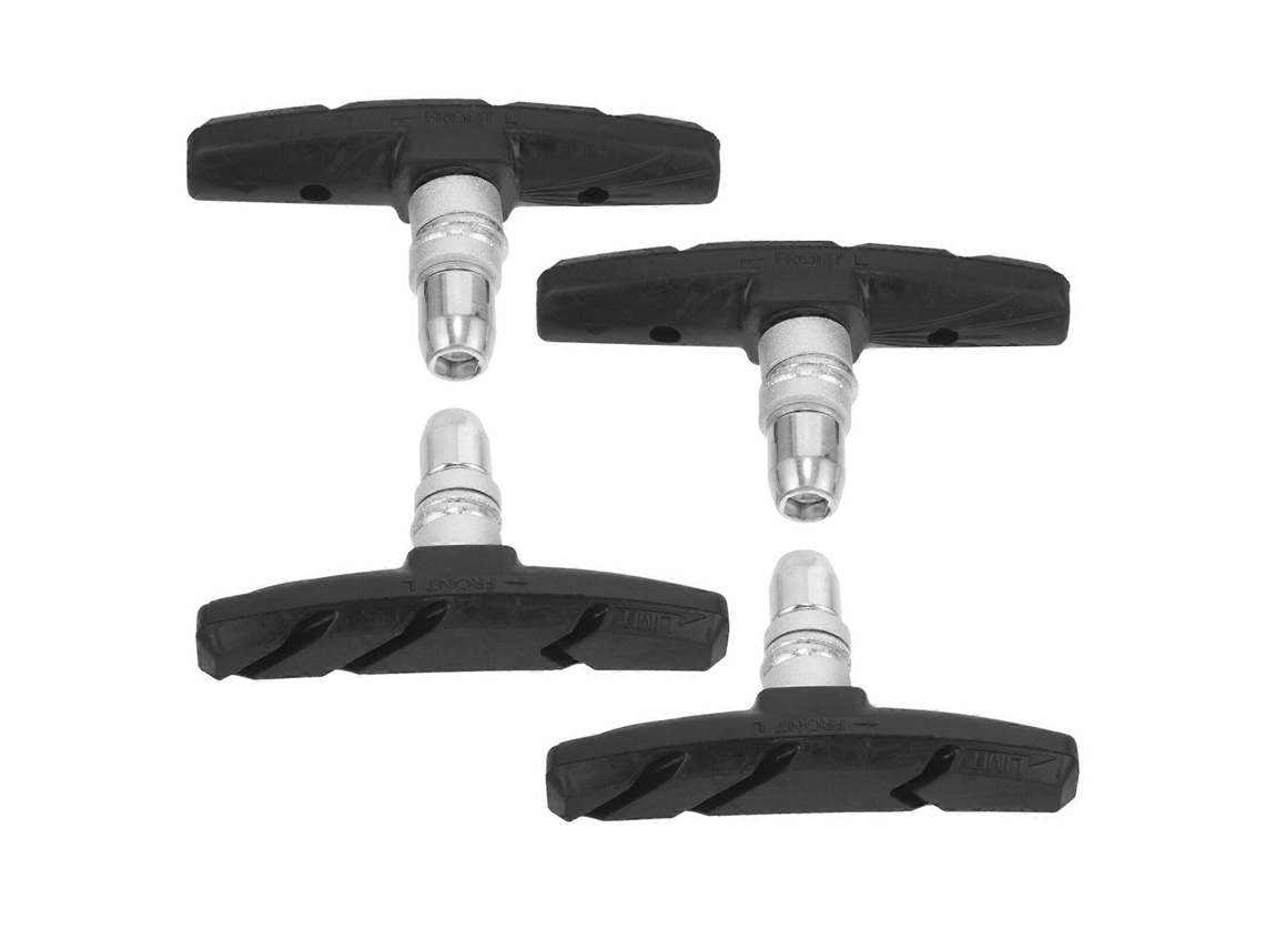 Omni-4 Pastilhas De Freio Resistentes Ao Desgaste E Com Redução De Ruído Para Bicicletas 7,00x3,80x1,50cm Como Se Muestra