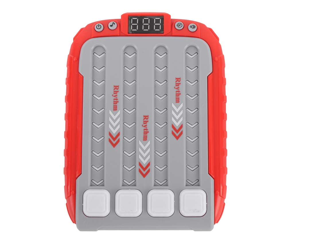 2026-máquina De Juego De Ritmo 6 Niveles Educativa Portátil Reduce Estrés Juguete Musical Ritmo 003 Edición Roja