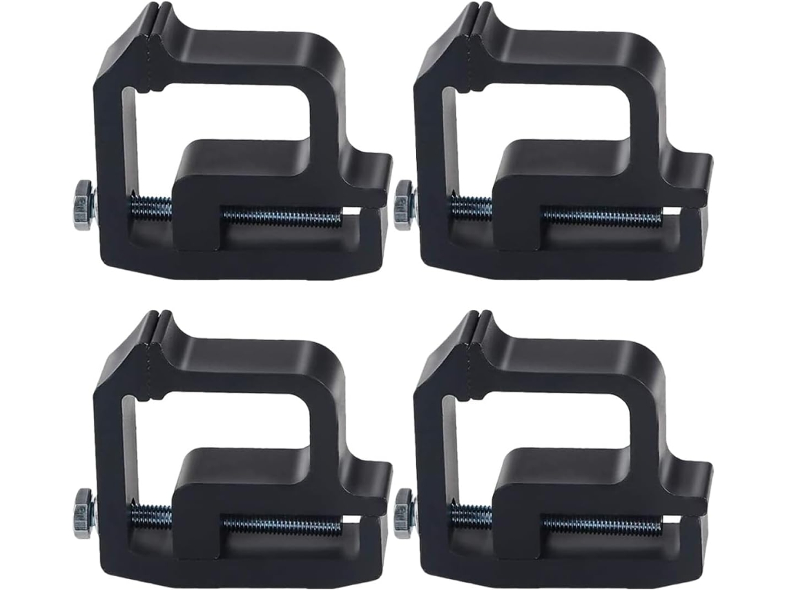 Clips De Montaje De Capó De Aleación De Aluminio Para Autocaravanas Y Camiones, Juego De 4 Piezas Negras.