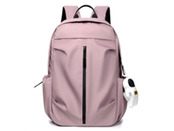 Mochila escolar moderna para portátil, mochila resistente para estudiantes adolescentes, chicos y chicas, mochila informal para viajes, rosa