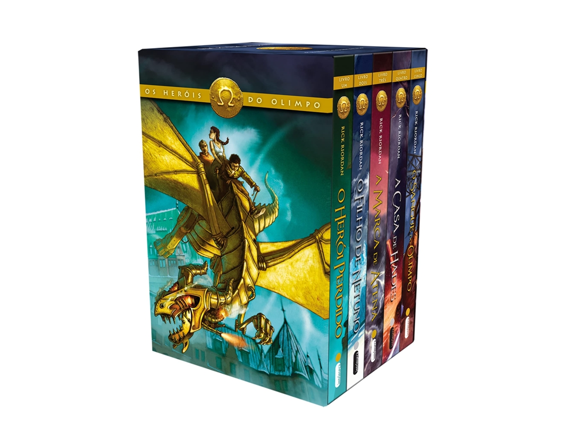 Libro Os Herois Do Olimpo Box de Riordan (Portugués do Brasil)