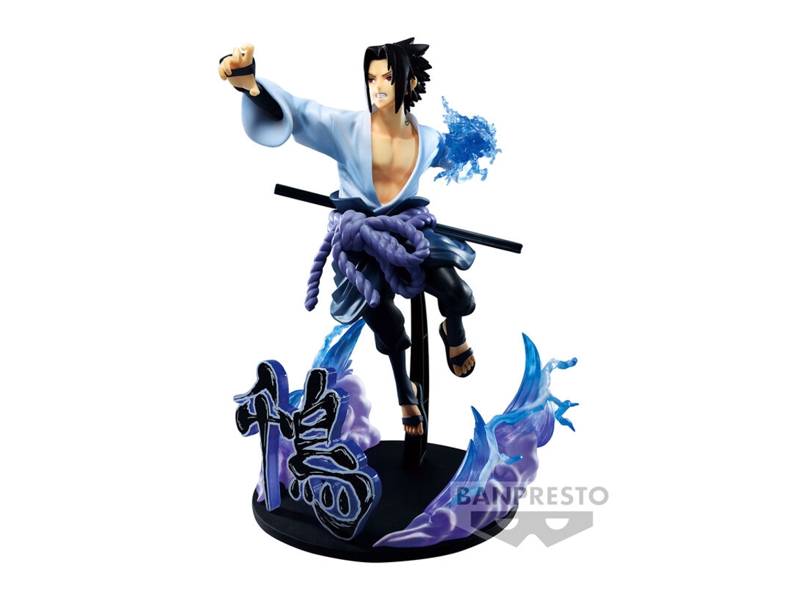 Figura especial Sasuke Uchiha de Naruto Shippuden Vibration Stars 20cm B.active