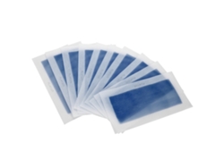 10 Hojas/bolsa Cintas Depilatorias Rápidas Para Piernas, Brazos Y Axilas - Papel De Cera Para Depilación