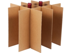 2 Juegos De Separadores De Embalaje Para Vasos, Cajas De Cartón Corrugado Para Transporte De Copas De Vino.