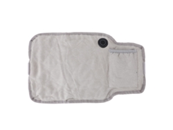 Almohadilla Térmica Lumbar Portátil Y Ajustable Con 3 Velocidades Y Tejido Antideslizante Versátil.