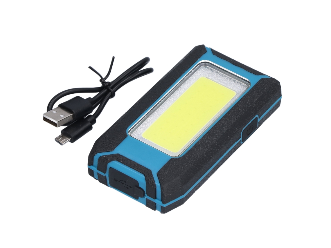 Lámpara De Trabajo Cob Recargable Por Usb, Multimodal, Superbrillante, Magnética, Para Mecánicos, El