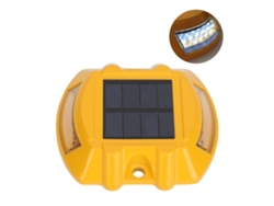 Lámparas solares 2026 para pilares, IP68, impermeables, de aluminio fundido, LED con inducción automática para jardín y patio, 6V 1.8W, luz blanca.
