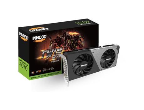 Tarjeta Gráfica INNO3D RTX 4070 TWIN X2 12 GB GDDR6X 12 GB RAM
