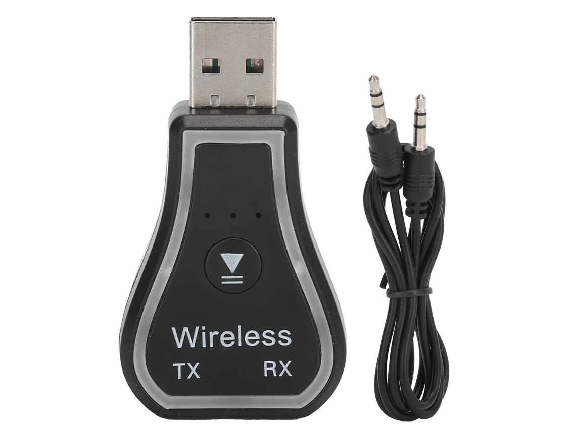 Adaptador Inalámbrico Transmisor/receptor De Audio Bluetooth 5.0 Con Luces Ambientales M11