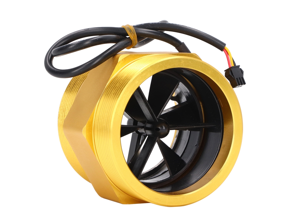 Sensor De Fluxo De Água Turbina 3in Interruptor Indução Npn Para Irrigação E Aquecedor