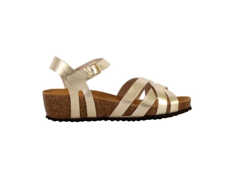 Sandalias de Mujer GEOX Sthellae Piel Dorado (36)