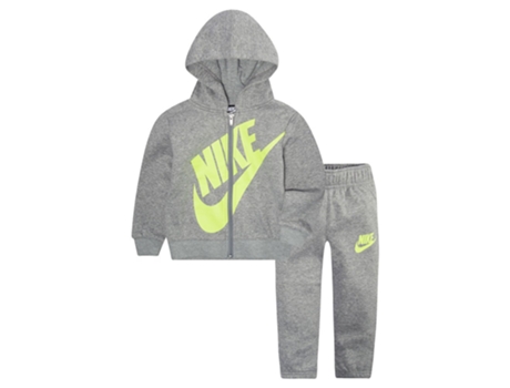 Calça NIKE KIDS Calça Sueded Fleece Futura Jogger Cinzento 24 Months