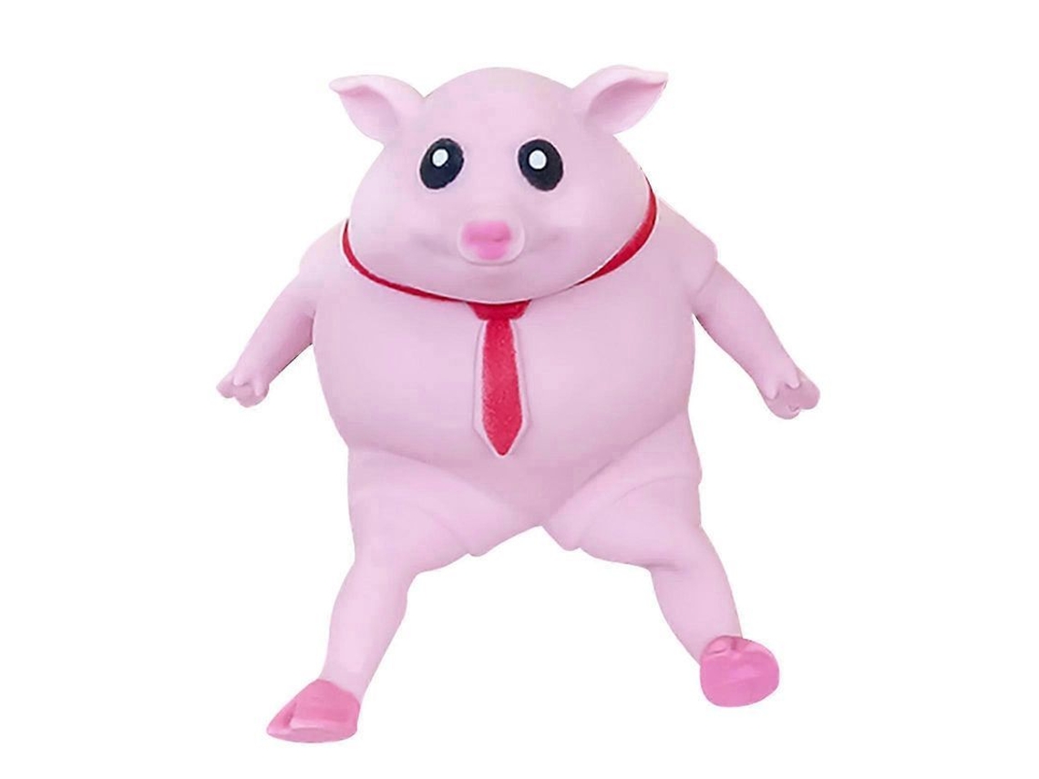 Juguete Antiestrés Con Forma De Cerdito, Adorable Juguete Rosa Blandito Para Aliviar El Estrés, Para Niños Y Adultos.