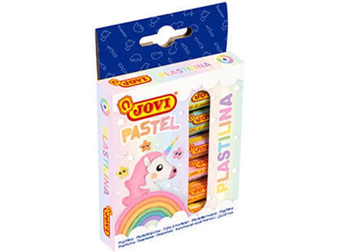 Plastilina JOVI 6 Unidades (Multicolor - 15 g)