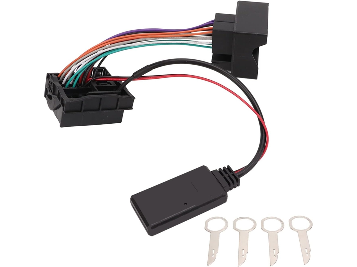 Cable Adaptador Aux 5.0 De Repuesto Para Autorradio Compatible Con Sistemas De Acceso A Cd Y Mp3 De 2005 A 6000.