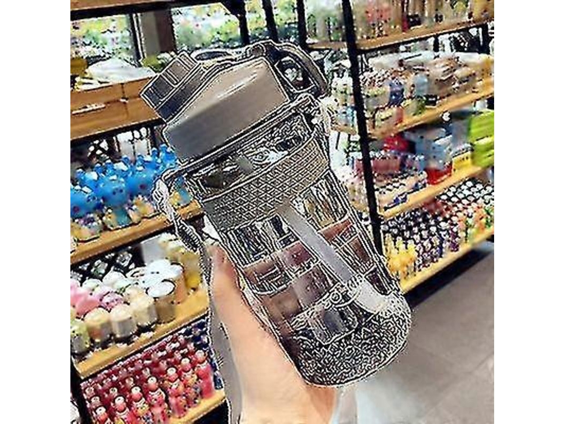 Vaso De Agua Con Pajita Antigoteo - Vaso Portátil De Gran Capacidad Para Zumos Con Filtro Interno