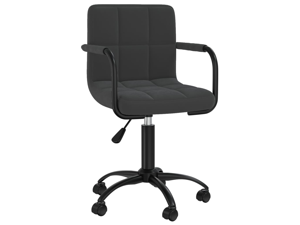 Maison Exclusive - Sillas De Comedor Giratorias 6 Unidades Terciopelo Negro