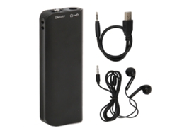 Mini Grabadora De Voz Digital Con Reducción De Ruido, Reproductor Mp3 Multifuncional Hd Con Unidad Usb, 4g.