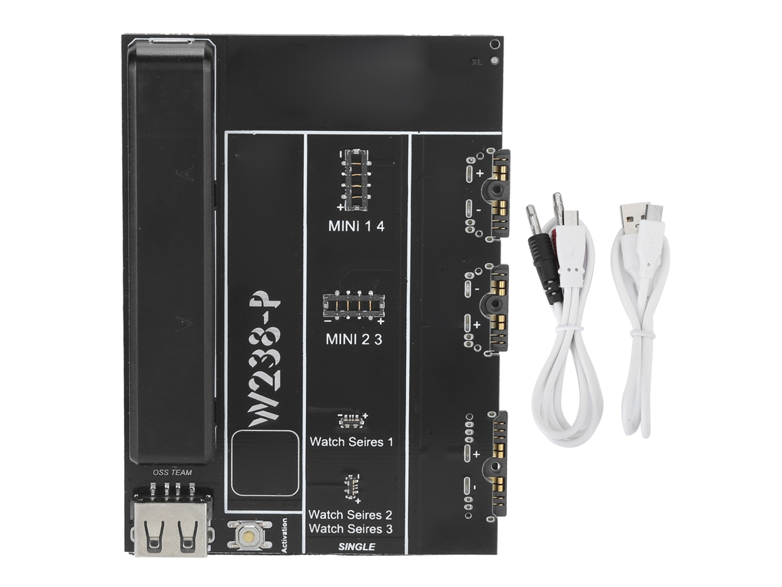 Placa De Ativação De Carregamento De Bateria W238-p Com Proteção Contra Sobrecarga Para Tablet Pc/relógio Ios