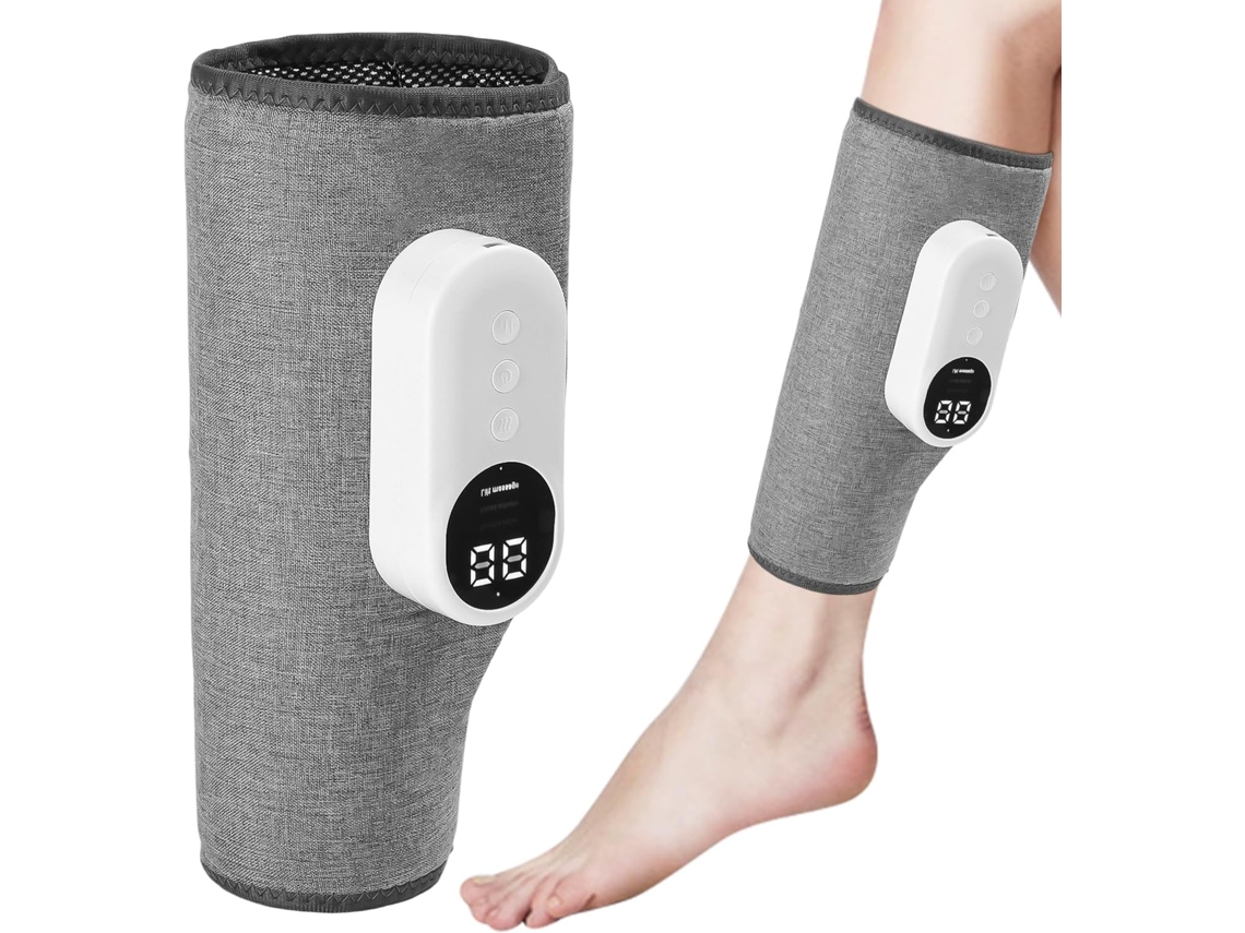 Masajeador De Piernas Inalámbrico Con 3 Modos + Calor, Para Pantorrillas/muslos, Mejora La Circulación.