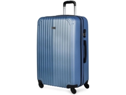 Maleta de Viaje Grande ITACA ABS Azul (100 L)