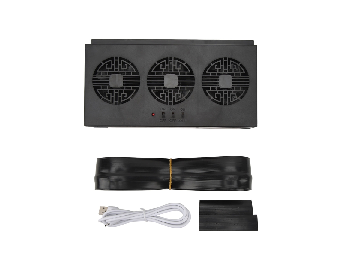 Ventilador solar para coche, enfriamiento rápido, eliminación de olores, portátil.