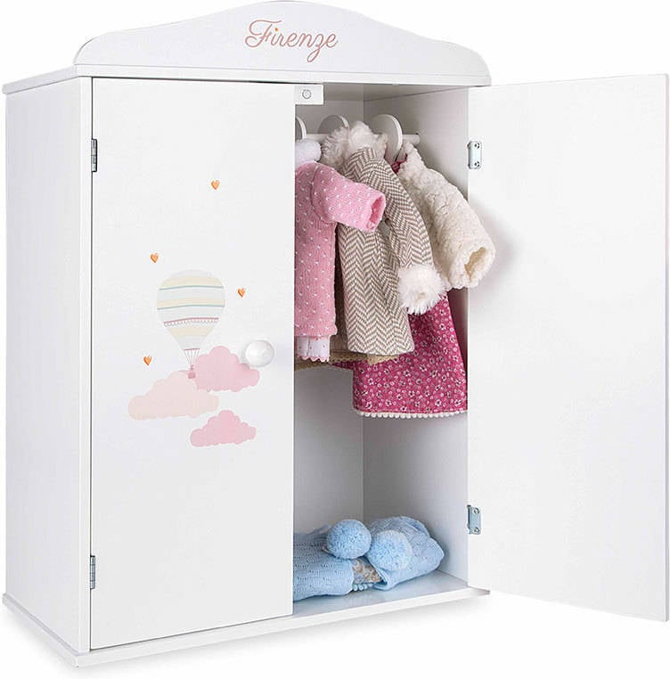 Cunas De Juguetes Niñas ARIAS-Armario De Madera De La