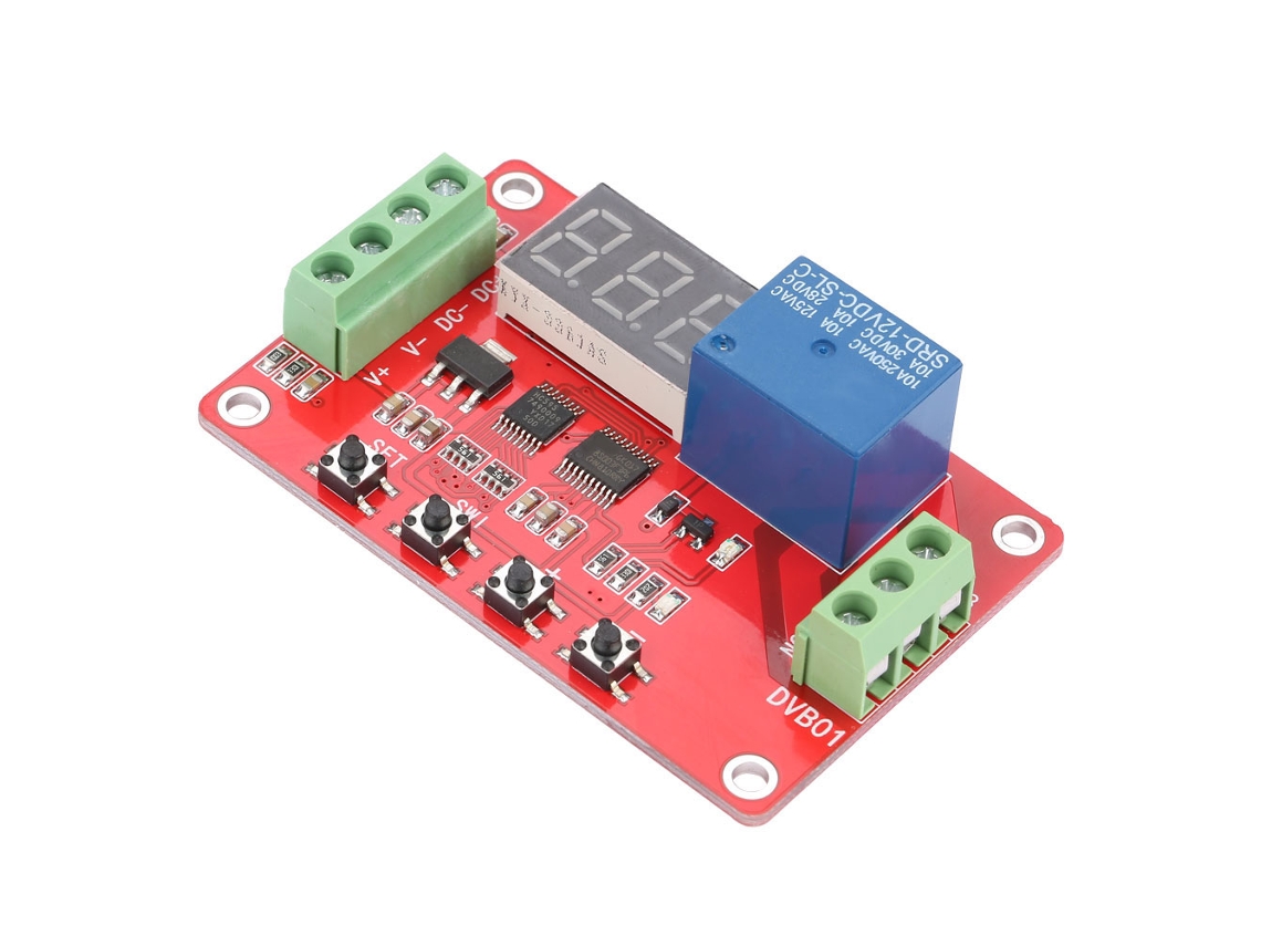 2026horizon-comparador De Voltaje Digital De Ventana Red Dvb01 Medidor De Voltaje 12v