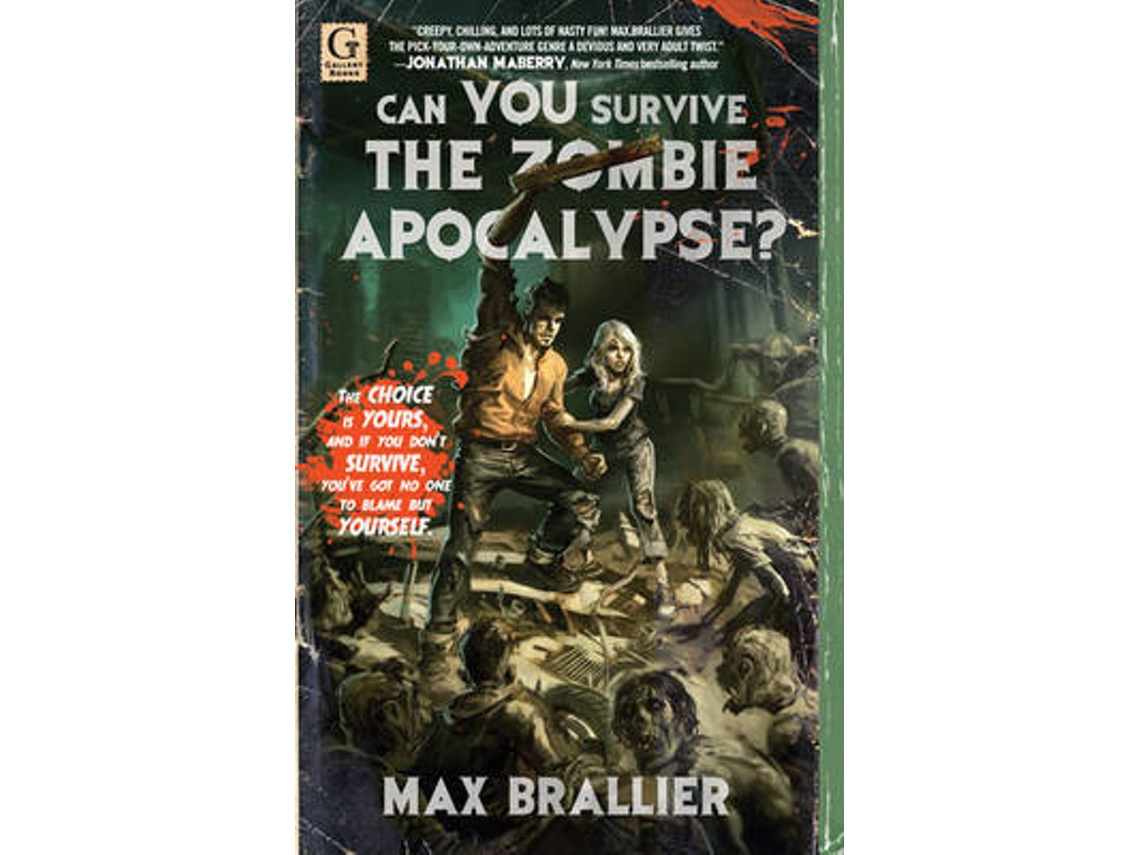 Libro Can You Survive the Zombie Apocalypse? de Max Brallier (Inglés)