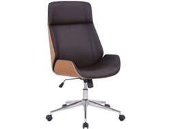 Silla de Escritorio Ergonomica DUDECOR (Acero - Marrón)