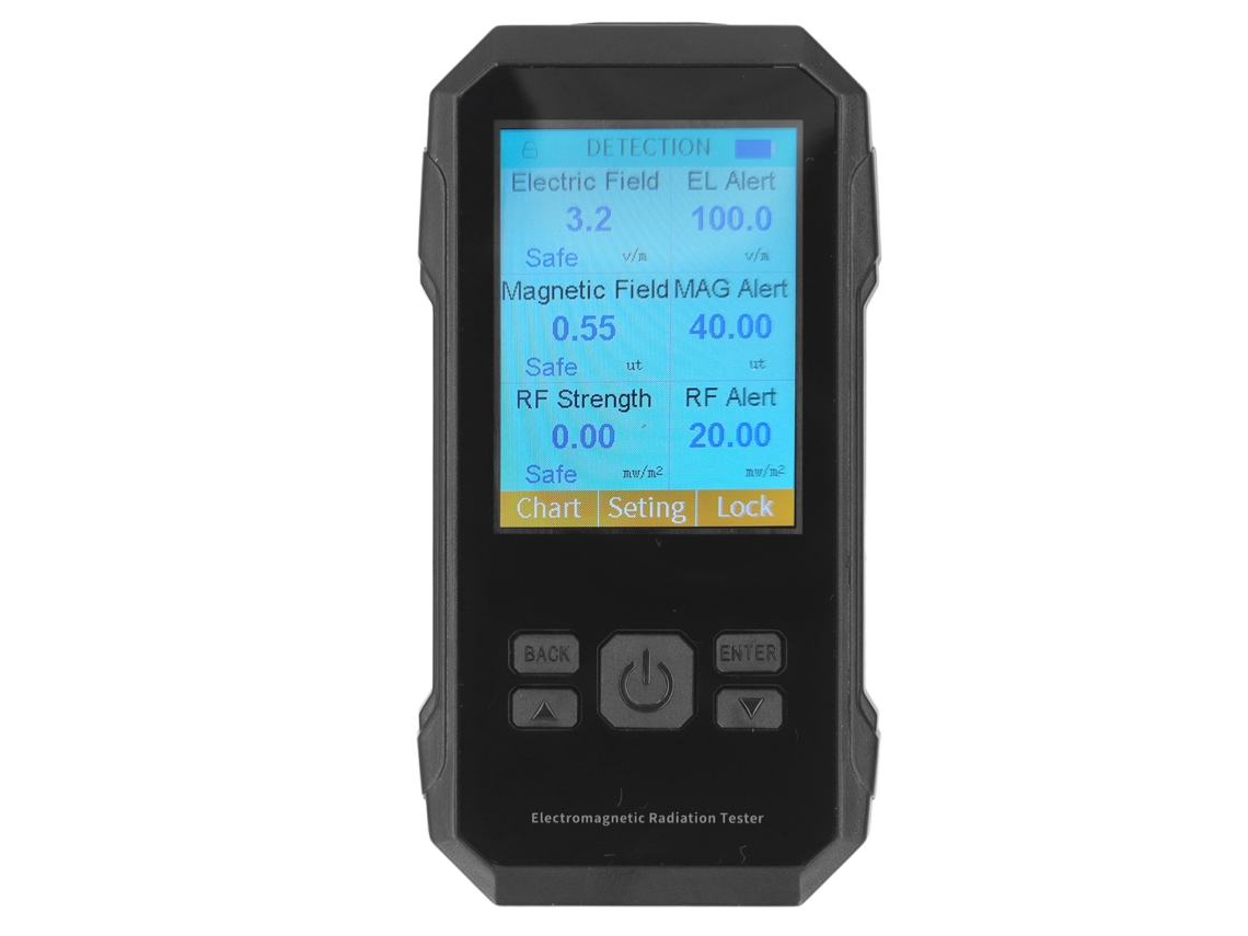 Probador De Campo Electromagnético De Alta Precisión, Detector De Radiación Emf Para Cocina, Oficina, Industria, Caza De Fantasmas.
