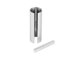 Adaptador buje polea cigüeñal motor gasolina 7/8" a 1" con llave escalonada.