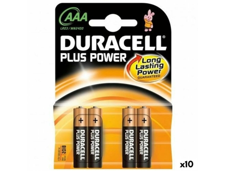 Pilas DURACELL 1,5 V (10 Unidades)