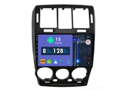 Coche Radio Android Auto Autoradio 8GB RAM 128G ROM CarPlay Navegación GPS Pantalla Táctil RoverOne para Hyundai Getz 1 2002 - 2011 