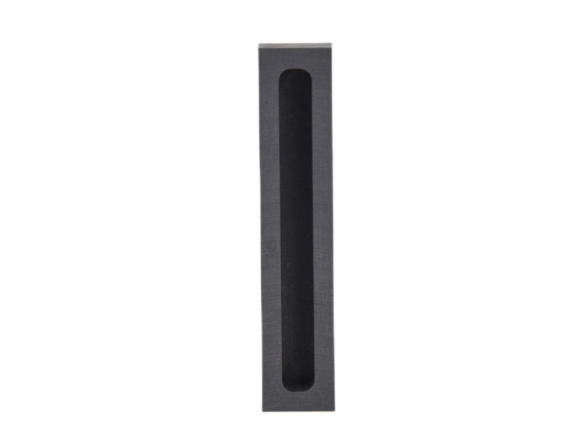 Molde De Grafito Para Fundición De Metales No Ferrosos, Crisol Para Horno De Lingotes, 90x18x12 Mm