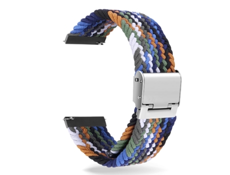 Correa de nailon ajustable estirable trenzado 22mm para Samsung Gear S3 Classic/Gear S3 Frontier/Gear S4 - estilo vaquero