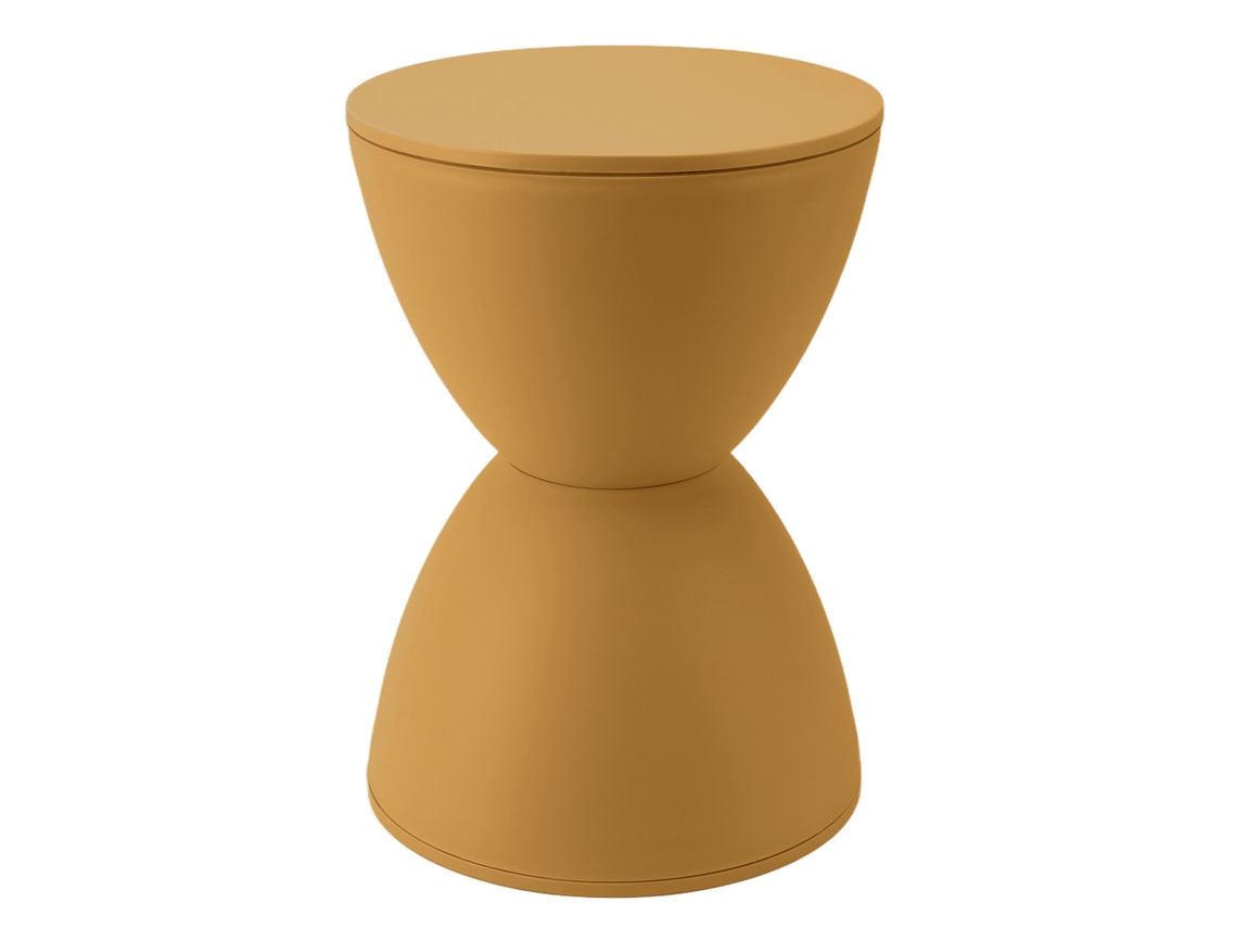 Taburete Redondo De Plástico Moderno Y Sencillo Con Forma De Reloj De Arena, De Estilo Nórdico, Para El Baño Del Hogar.